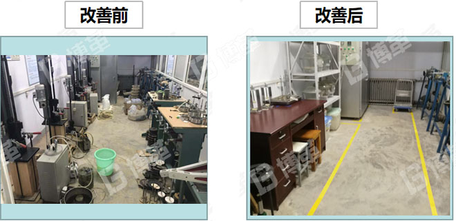 大學實驗室7S管理改善前后對比 大學實驗室7S管理改善前后對比