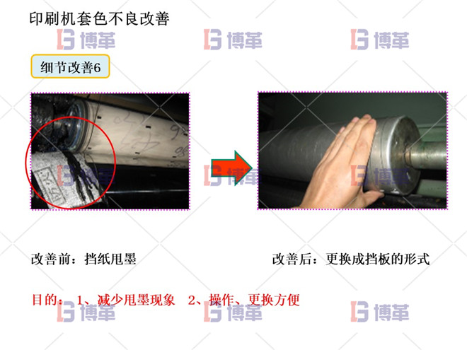 細節改善6 印刷機套色不良改善案例 細節改善6