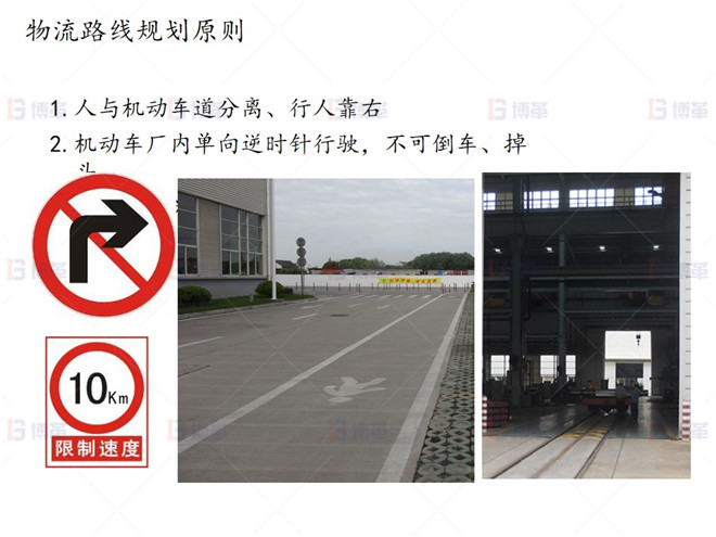 物流路線規劃原則 上海知名機械廠精益布局案例 物流路線規劃原則