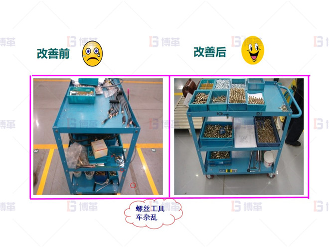 改善前后2 知名電氣公司5S管理案例 改善前后2